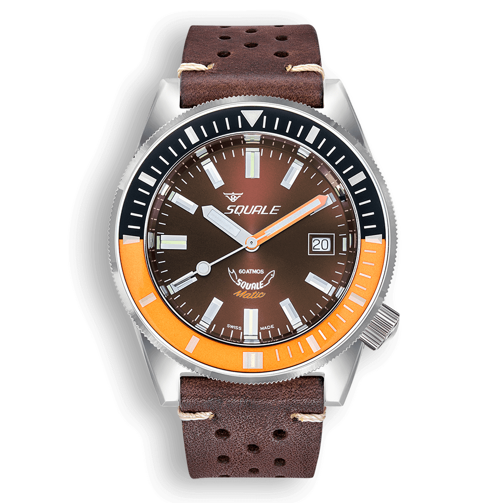 Squale Matic Chocolate Leather | Sekvens.com