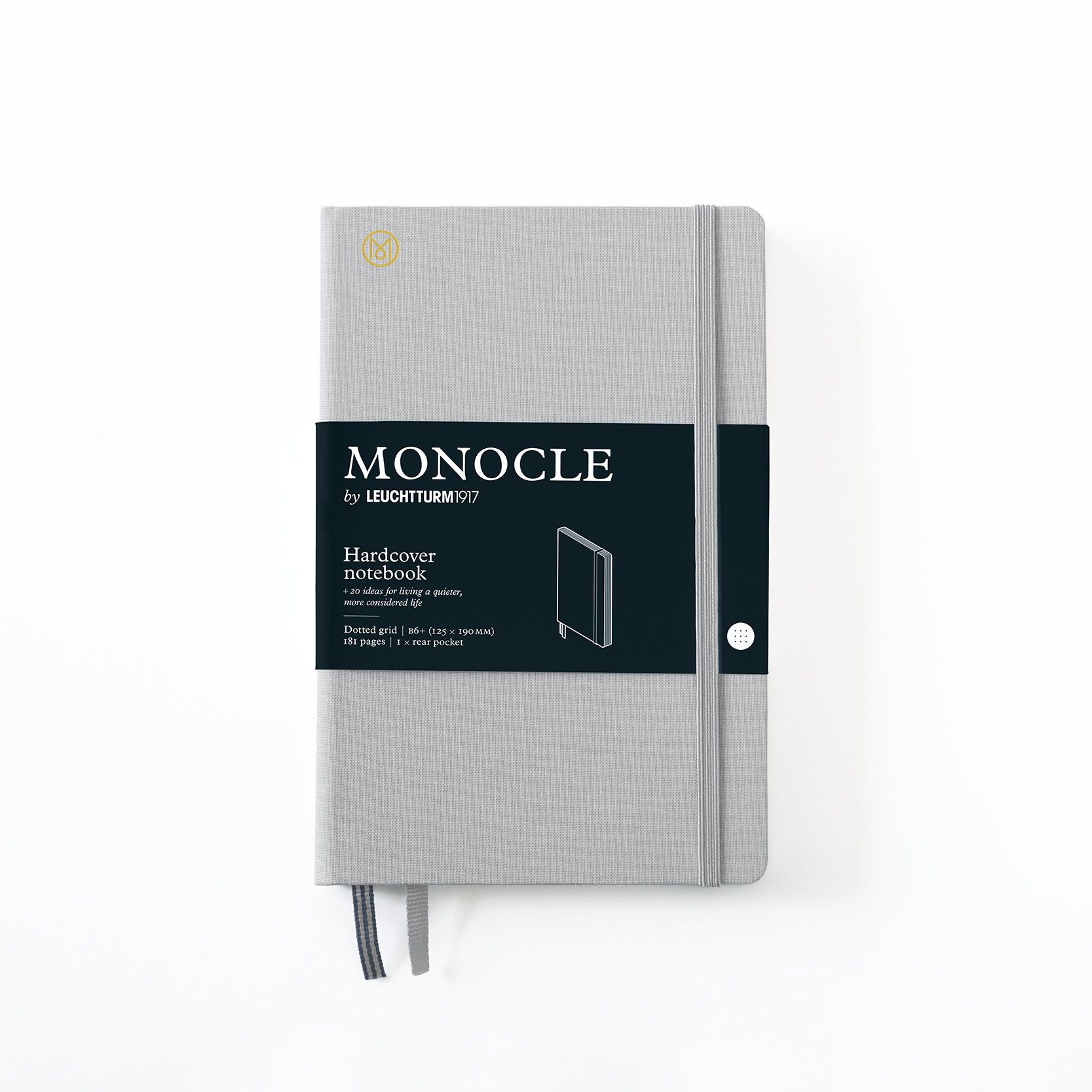 Leuchtturm Monocle notebook • Hardcover • Light grey
