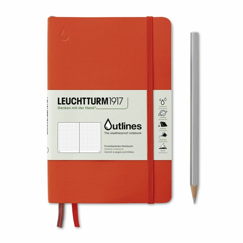 Leutchtturm1917 signal orange notebook B6+