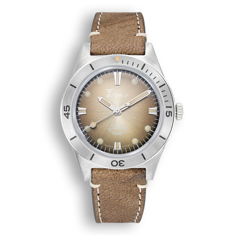 Squale Super-Squale Sunray Brown Leather