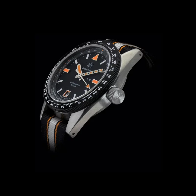 Ollech & Wajs P-104 Sautomatic Swiss made watch with nato strap