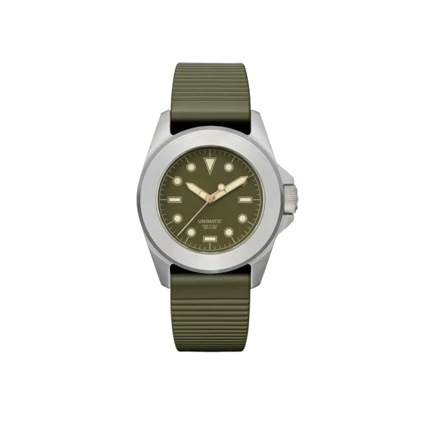 Unimatic Modello Quattro U4S-8B Swiss Series Olive Green