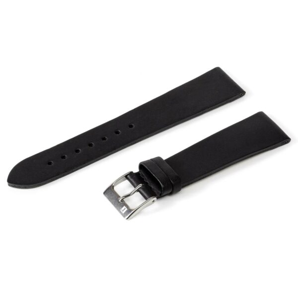 ColaReb Essential Black leather watch strap
