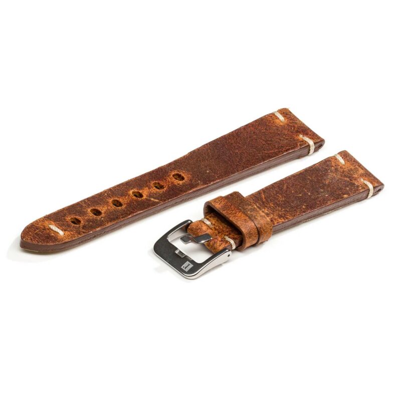 ColaReb Firenze Brown leather watch strap